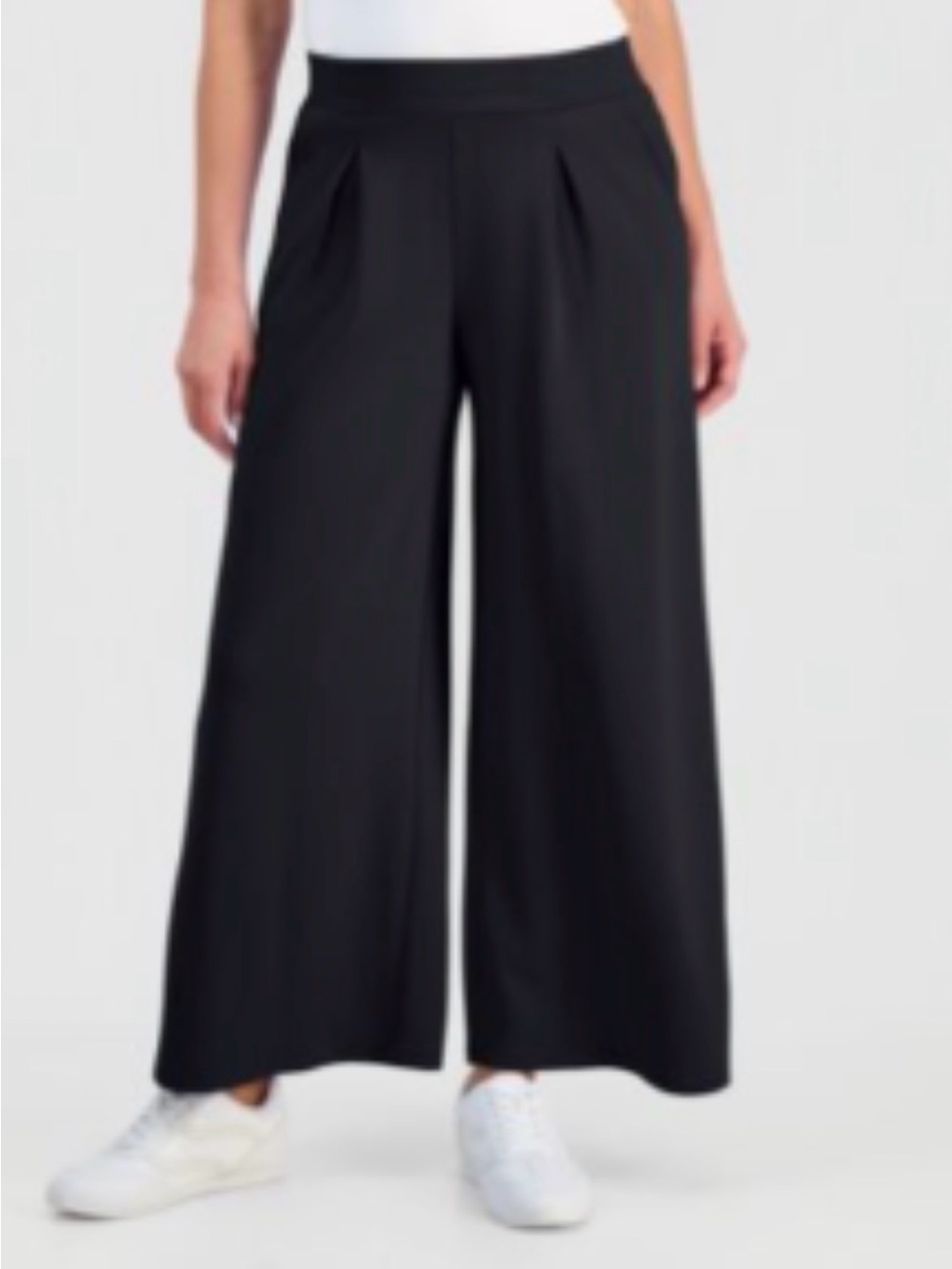 I.N.C. Petite High-Rise Wide-Leg Sweatpants